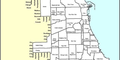 மண்டல வரைபடம் Chicago