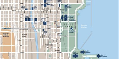 போக்குவரத்து வரைபடம் Chicago